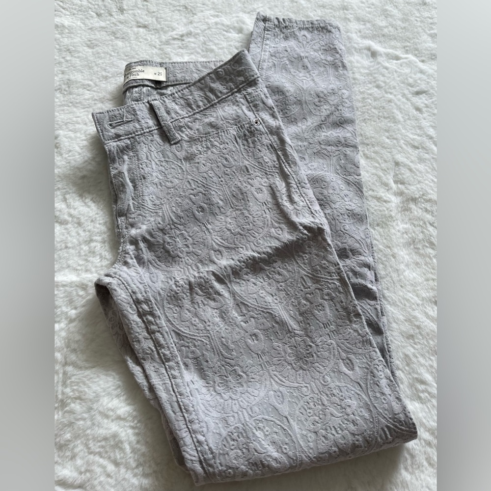A&F Textured Pants